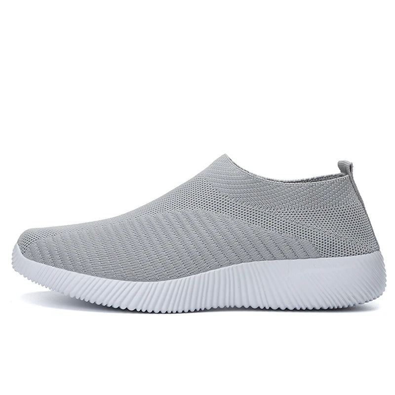 Zapatillas Slip-On de Mujer con Banda Elástica y Plantilla EVA