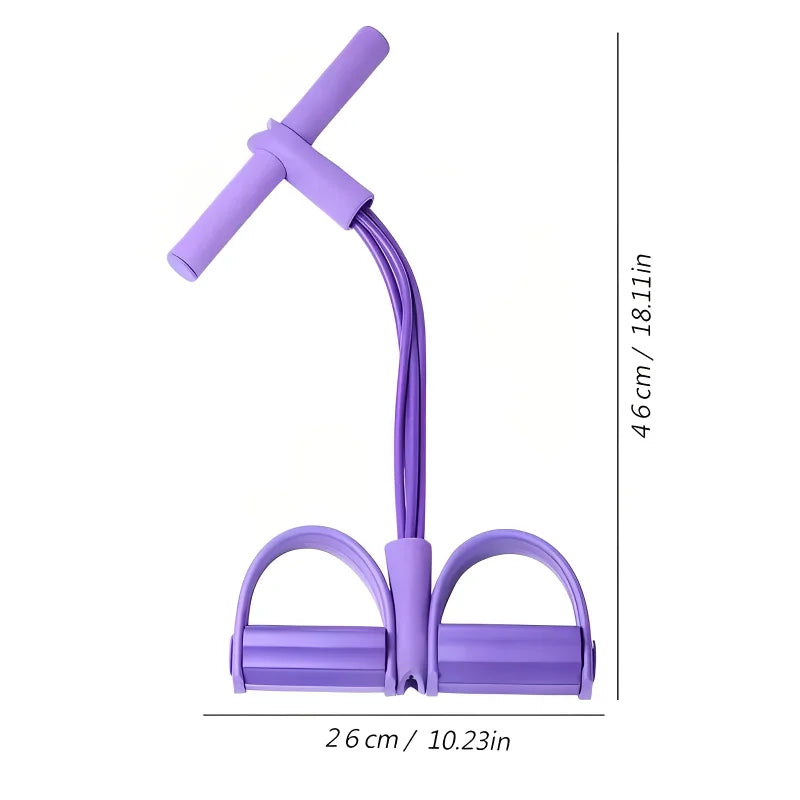 Banda Elástica con Pedal para Piernas, Brazos y Abdomen