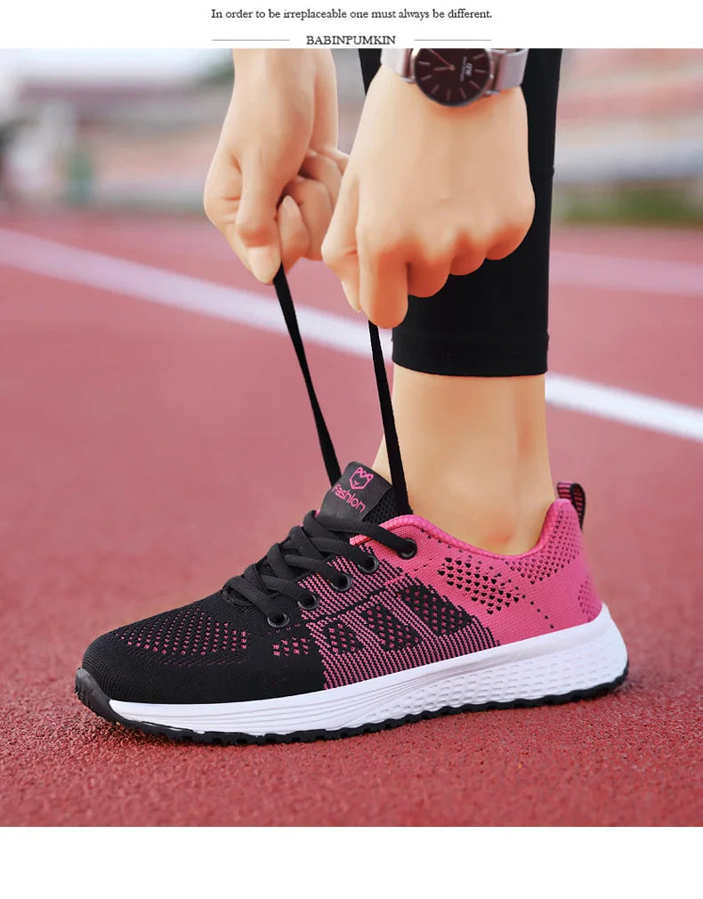 Zapatillas Deportivas de Mujer Plataforma Transpirable