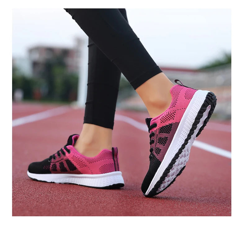 Zapatillas Deportivas de Mujer Plataforma Transpirable