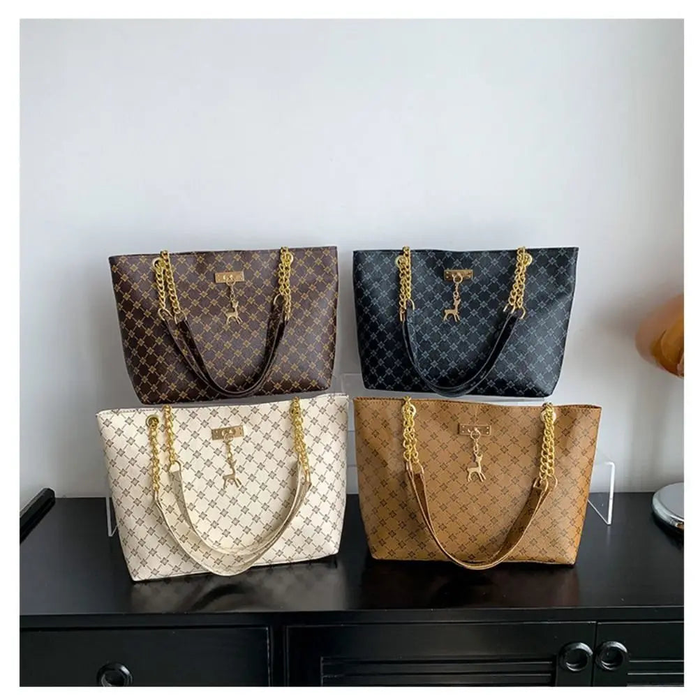 Cartera Tote Mujer Gran Capacidad Bolso de Hombro con Estampado