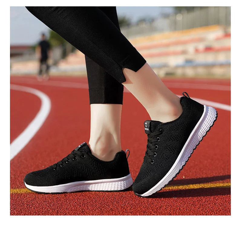 Zapatillas Deportivas de Mujer Plataforma Transpirable
