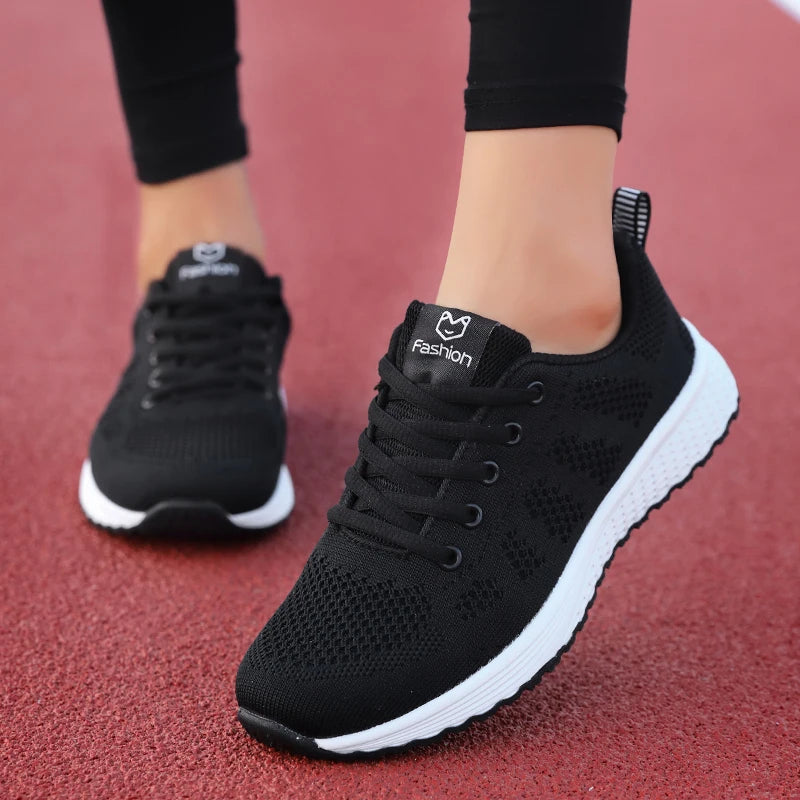 Zapatillas Deportivas de Mujer Plataforma Transpirable
