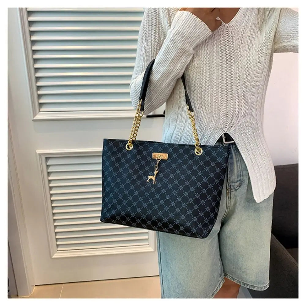 Cartera Tote Mujer Gran Capacidad Bolso de Hombro con Estampado