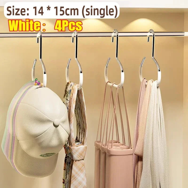 Percha Circular Multifunción para Gorras, Bufandas y Corbatas