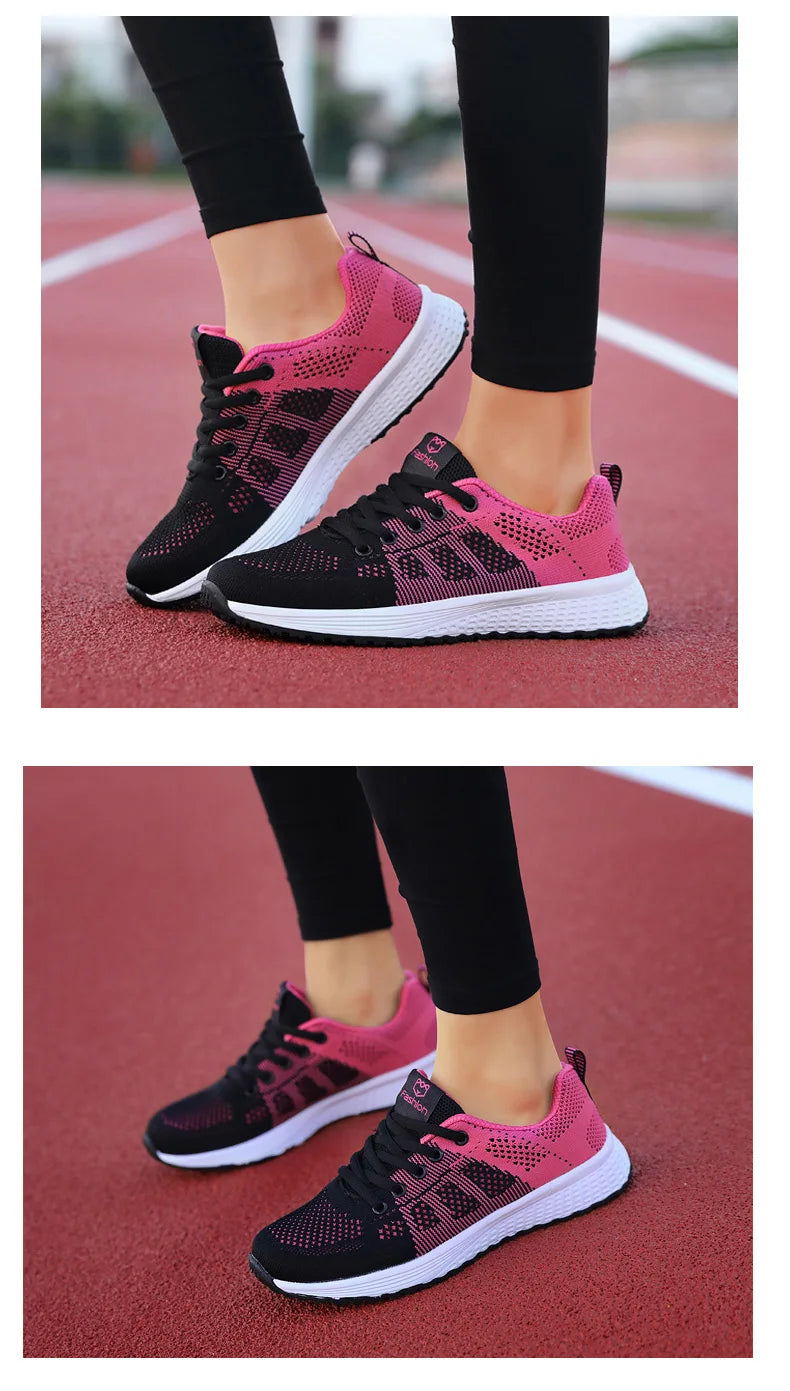 Zapatillas Deportivas de Mujer Plataforma Transpirable