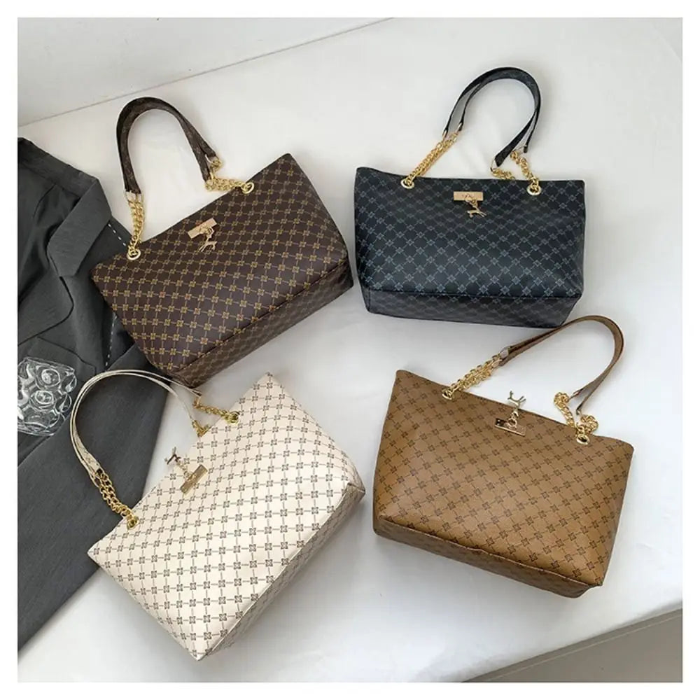 Cartera Tote Mujer Gran Capacidad Bolso de Hombro con Estampado