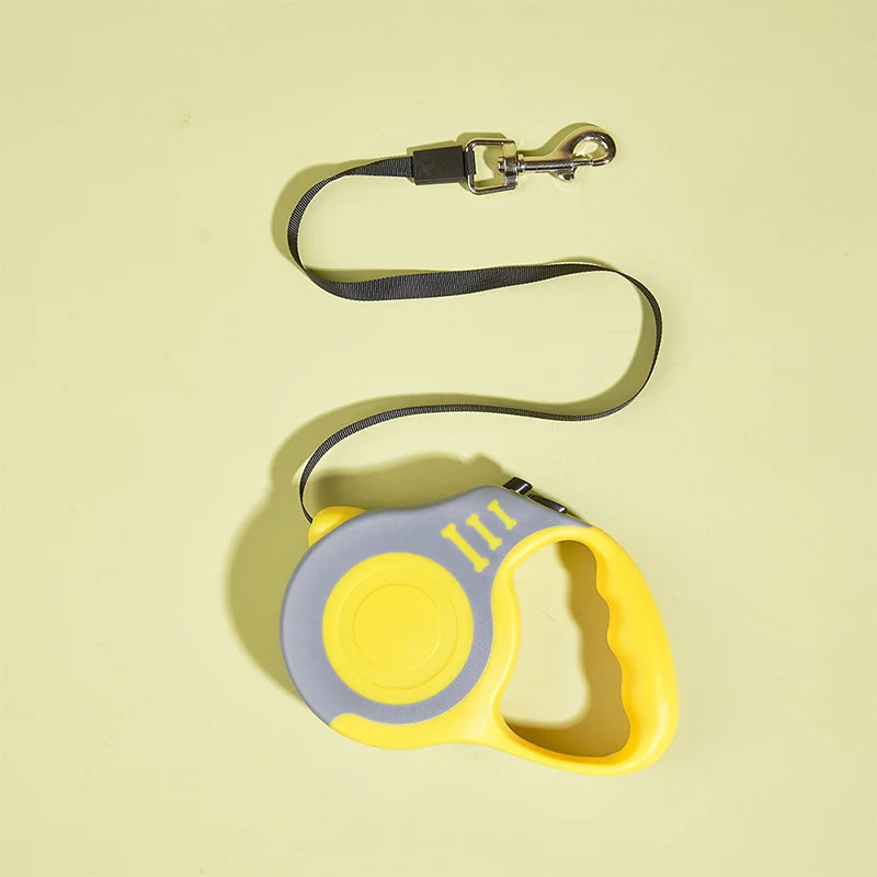 Correa Retráctil para Perros de Nylon Resistente 3 m / 5 m