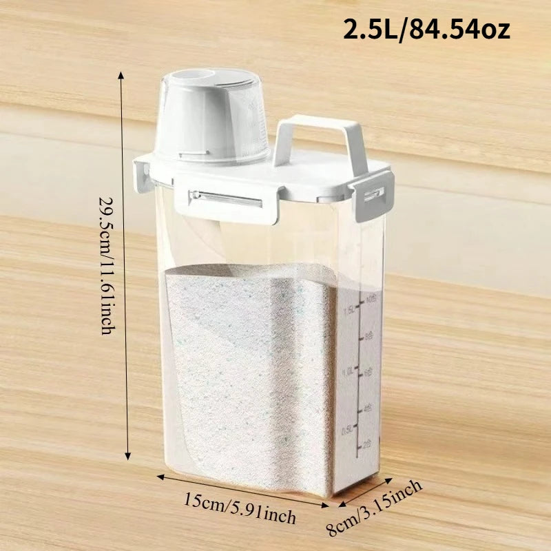 Contenedor Hermético de 2.5L a Prueba de Humedad para Alimentos