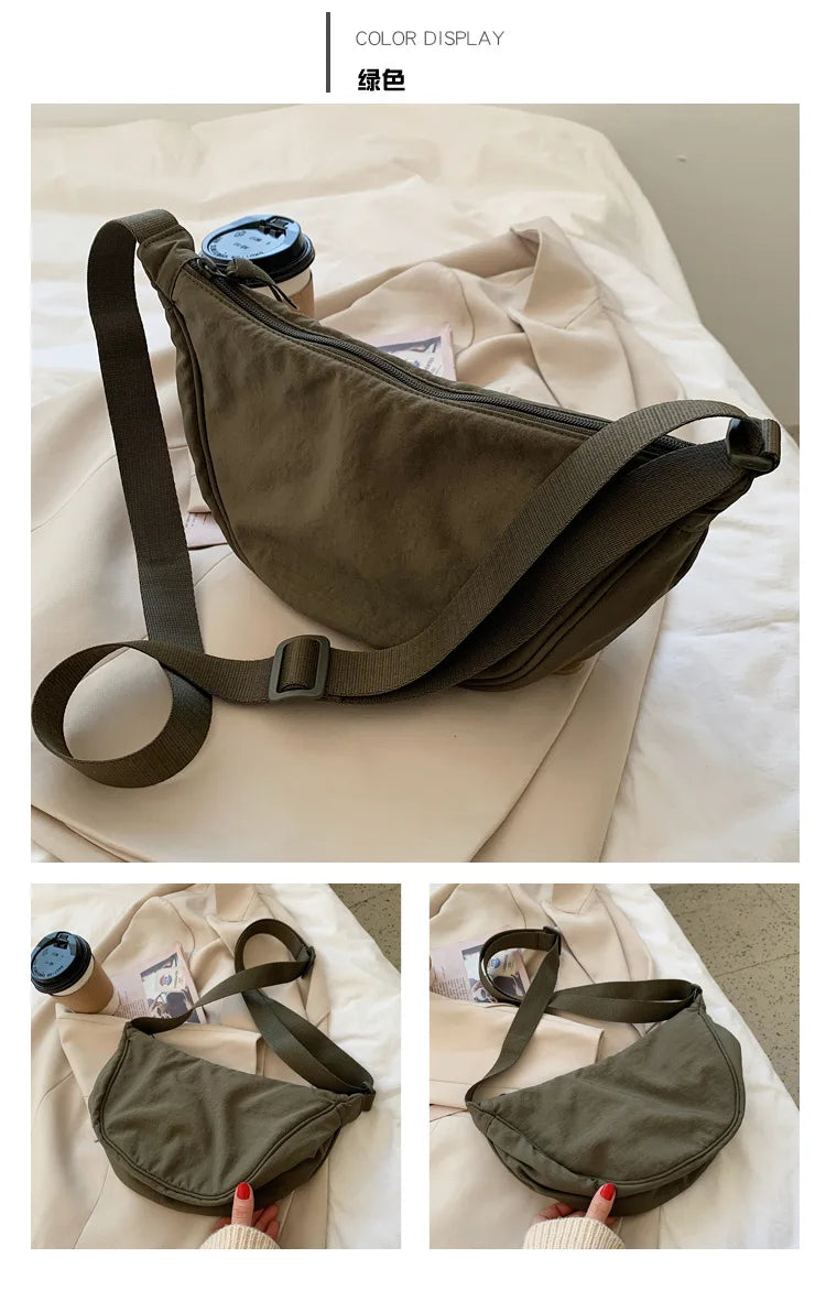 Bandolera de Nylon Grande para Mujer