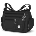 Bandolera de Nylon Multicompartimento con Correa Ajustable