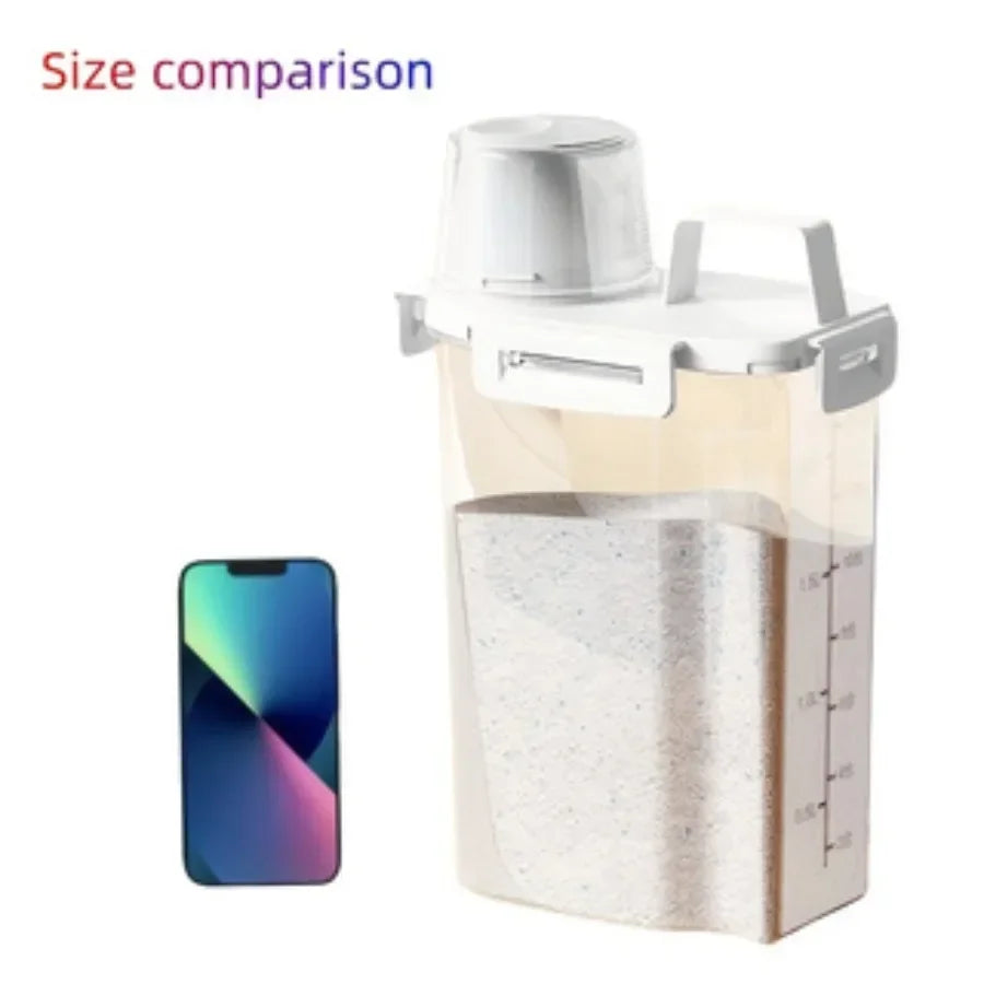Contenedor Hermético de 2.5L a Prueba de Humedad para Alimentos