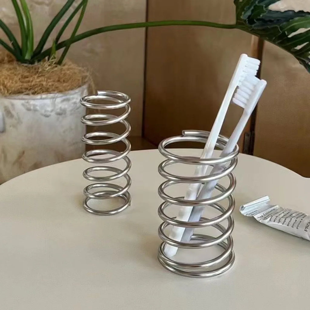Portacepillos Organizador de Baño con Diseño Minimalista