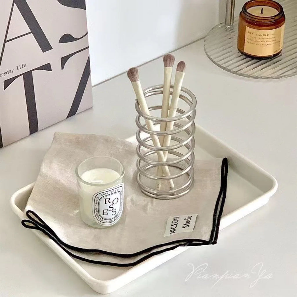 Portacepillos Organizador de Baño con Diseño Minimalista