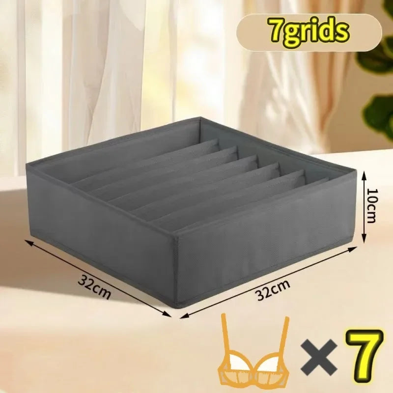 Organizador de Cajones Plegable para Ropa Interior, Medias y Corpiños