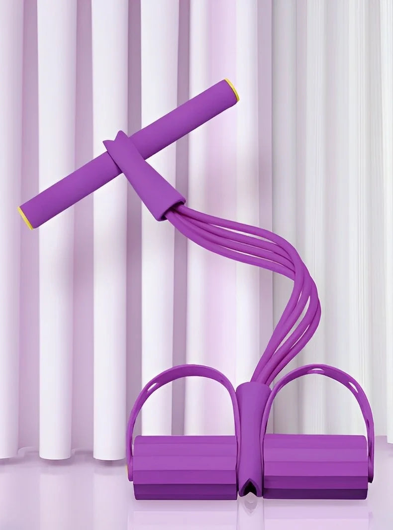 Banda Elástica con Pedal para Piernas, Brazos y Abdomen