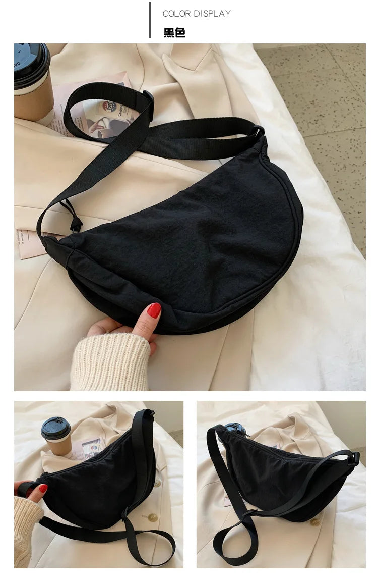 Bandolera de Nylon Grande para Mujer