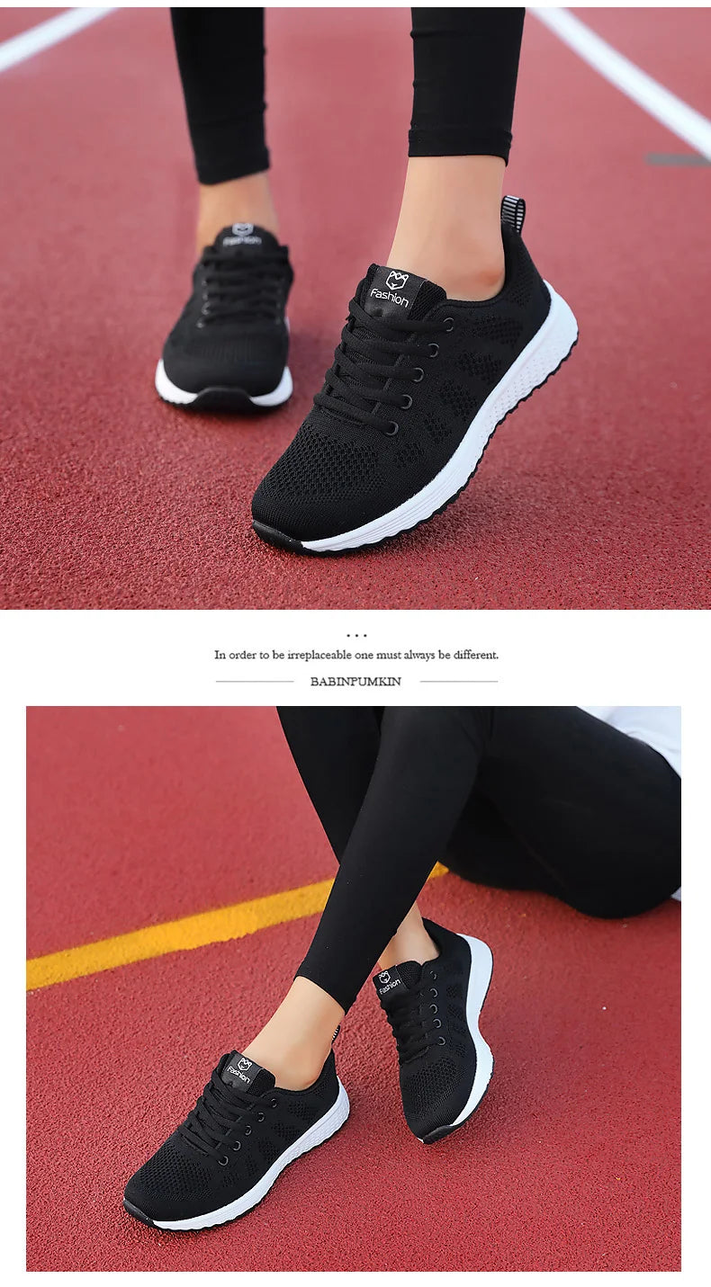 Zapatillas Deportivas de Mujer Plataforma Transpirable