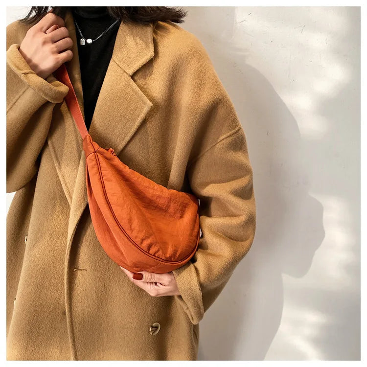 Bandolera de Nylon Grande para Mujer
