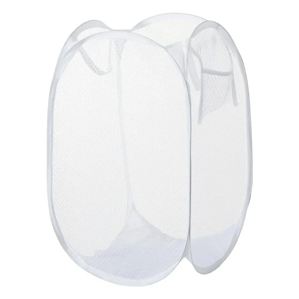 Canasto Plegable Ventilado para Ropa, Gran Capacidad