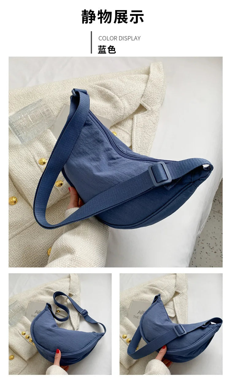 Bandolera de Nylon Grande para Mujer