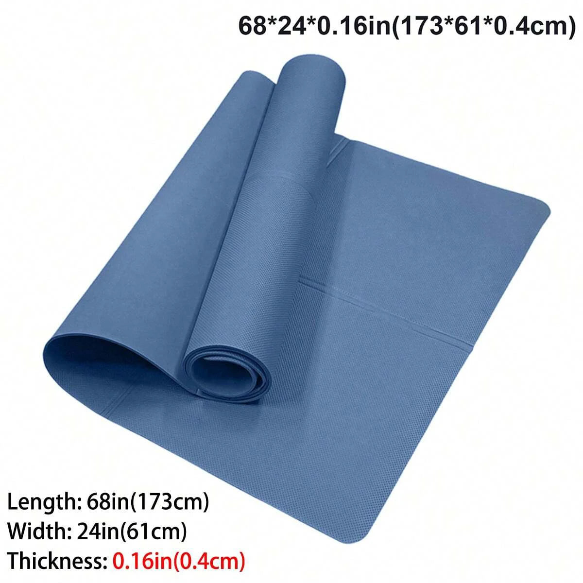 Mat de Yoga Plegable de EVA Ecológico para Pilates y Fitness