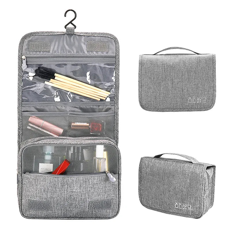 Neceser de Viaje Impermeable Oxford con Gancho para Colgar