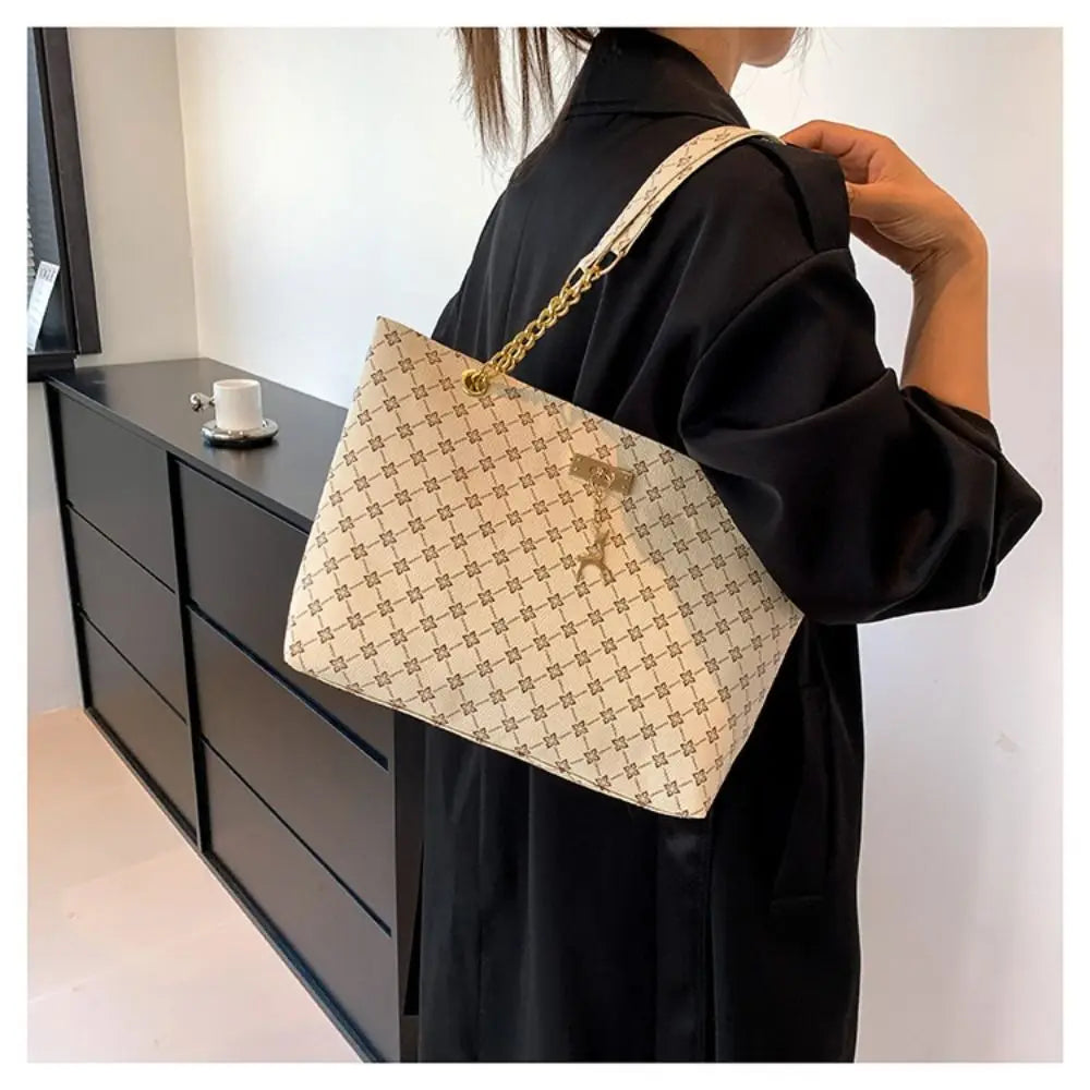 Cartera Tote Mujer Gran Capacidad Bolso de Hombro con Estampado
